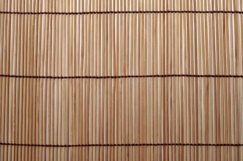 Bamboo placemat Stock Photos