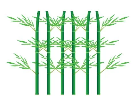 Bamboo plant vector design Stock Illustration