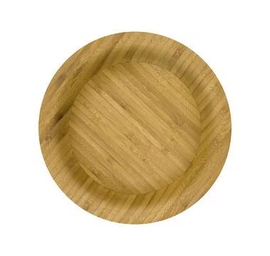 Bamboo serving tray Stock Photos