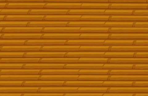 Bamboo stack background Stock Illustration