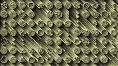 Bamboo stick pattern background. Tile design. 3d Textile art. Best wallpaper. Stock Illustration