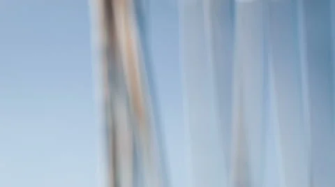 Bamboo sticks on a white background Stock Footage 59665778
