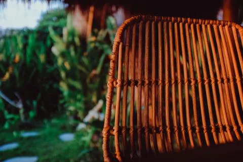 Bamboo Stool Stock Photos