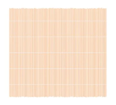 Bamboo sushi mat Stock Illustration