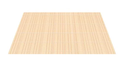 Bamboo sushi mat Stock Illustration