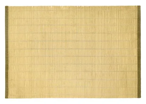 Bamboo table place mat 写真素材