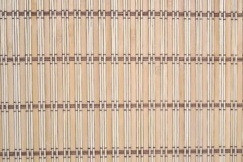 Bamboo tablecloth Stock Photos