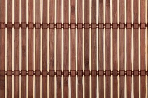 Bamboo tablecloth texture Foto stock