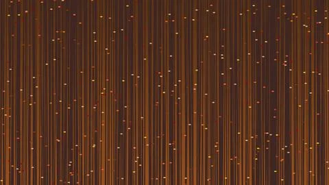 Bamboo texture with golden dots pattern on dark wooden background Stock Illustration