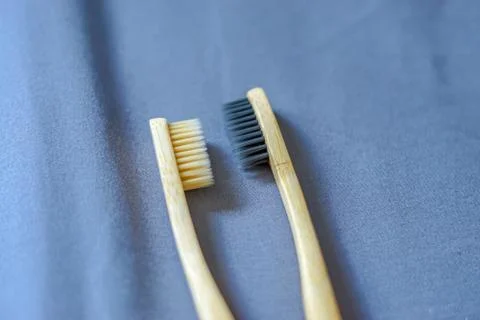 Bamboo Toothbrushes Stock Photos