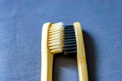 Bamboo Toothbrushes Stock Photos