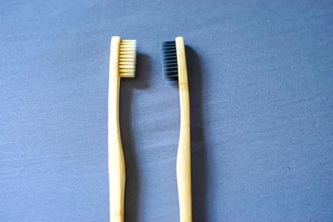Bamboo Toothbrushes Stock Photos
