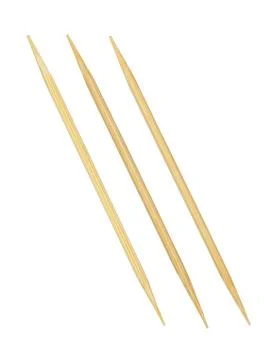 Bamboo toothpicks Stock Photos