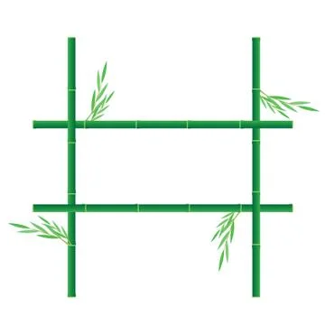 Bamboo vector design Stock Illustration
