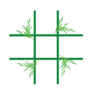 Bamboo vector design Stock Illustration