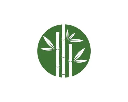 Bamboo vector icon illustration Stock Illustration