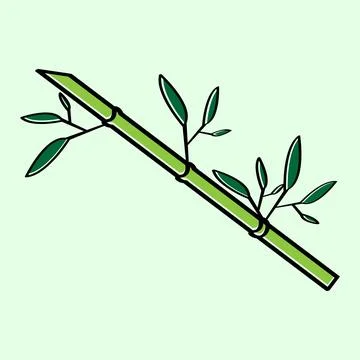 Bamboo vector illustration design Stock Illustration