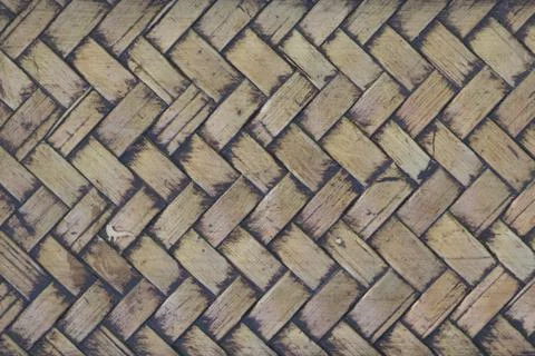 Bamboo wall Stock Photos