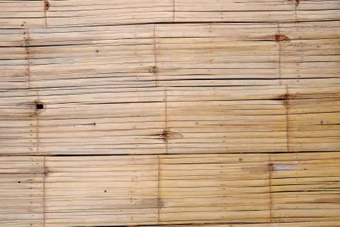 Bamboo wall structure background texture. Stockfoto's