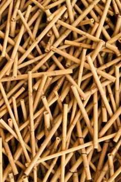 The bamboo walls Stock Photos
