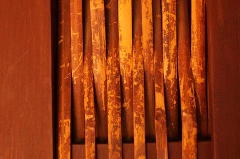 Bamboo weave background Stock Photos