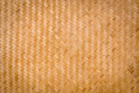 Bamboo weave background Stock Photos