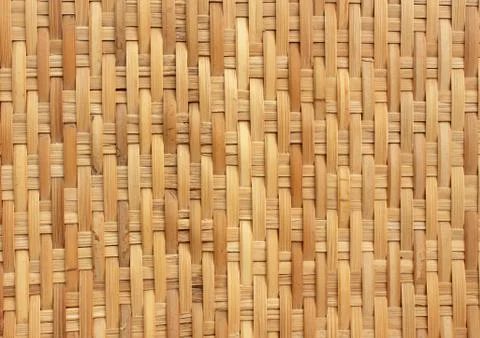 Bamboo weave pattern for background use Stock Photos