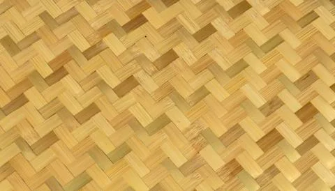 Bamboo weave pattern Stock Photos