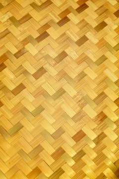 Bamboo weave pattern Stock Photos