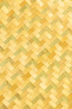 Bamboo weave pattern Stock Photos