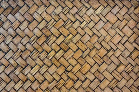 Bamboo weave Stock Photos