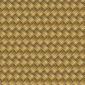 Bamboo weave seamless background vector Stock Illustration