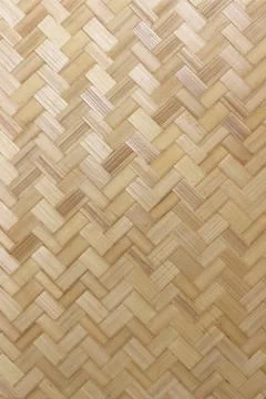 Bamboo weave texture for background Stock Photos