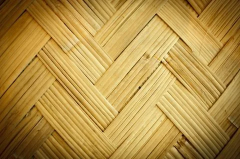 Bamboo weaving pattern Stock Photos