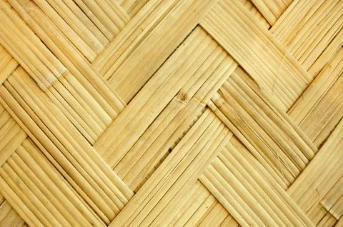 Bamboo weaving pattern Stock Photos
