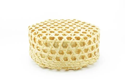 Bamboo wickerwork Stock Photos