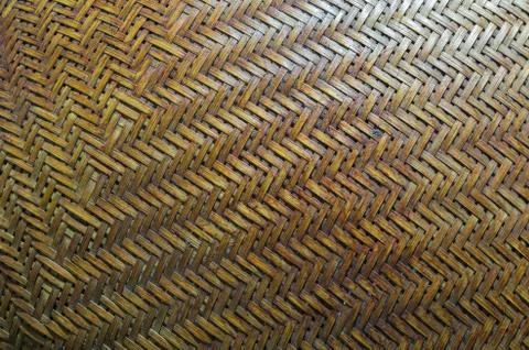 Bamboo Work Making Stock Photos