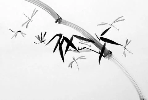 Bamboo world Stock Illustration