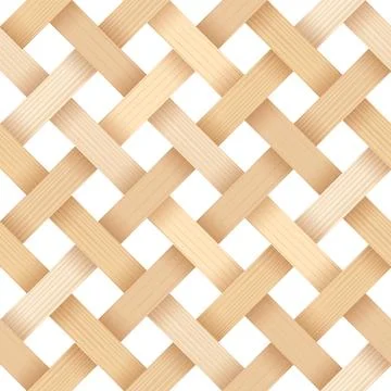 Bamboo woven pattern Stock Illustration