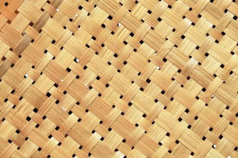 Bamboo woven Stock Photos