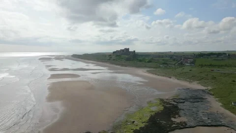 Bamburgh, England Stock Footage 246385433