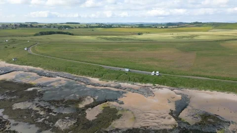 Bamburgh, England Stock Footage 246385492