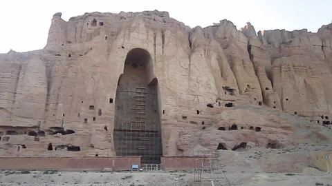 Bamyan Buddha Video stock 104199610