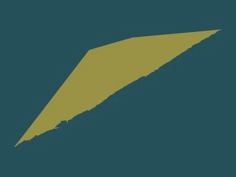 Banaadir, Somalia. Solid color shape イラスト素材