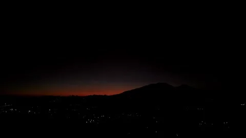 Banahaw 2 Sunset Stock Footage 274123903