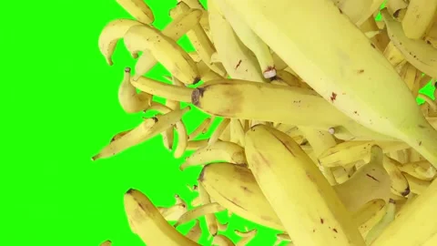 Banan transition green background Видео 172202802
