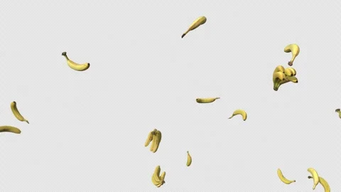 Banana Blast Stock Footage 344285964