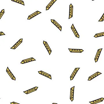 Banana boat vector seamless pattern Stock Illustration