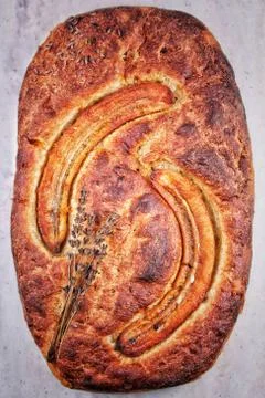 Banana bread Stock Photos