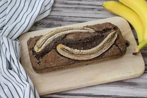 Banana bread Stock Photos